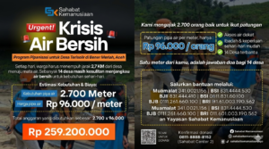 Krisis Air Bersih Bantu Pipanisasi 14 Desa BenerMeriah
